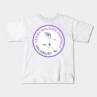 Ladies Walking Football Salisbury Kids T-Shirt